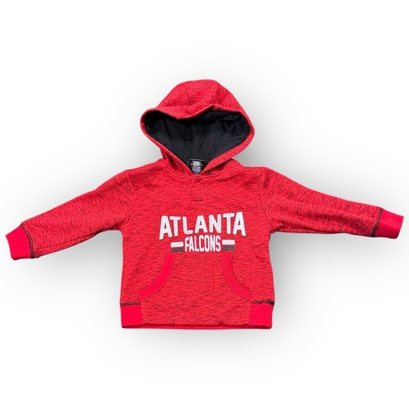 NEW NFL Team Apparel Atlanta Falcons Toddler Pullover Hoodie – 4T - Picture 2 of 5